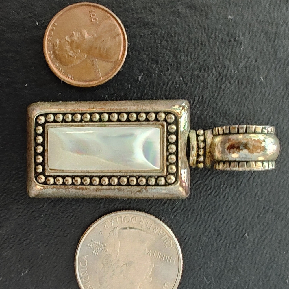 Silver and Mother of Pearl Pendant